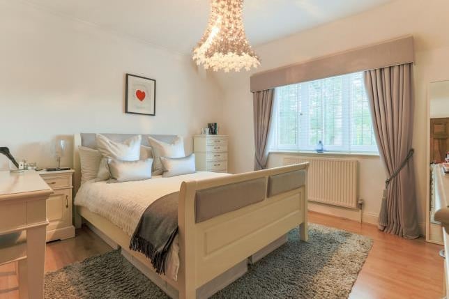 As well as the principal bedroom, the property boasts three further double bedrooms.