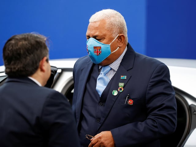 Fiji's Prime Minister Josaia Voreqe Bainimarama.