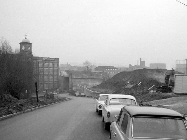 Many buildings were demolished to make way for the new ring road