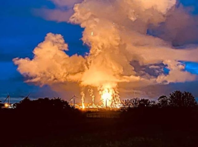 Sepa said on Monday night that they have received 380 complaints about the flaring in the previous two days. Pic: Ash Alay