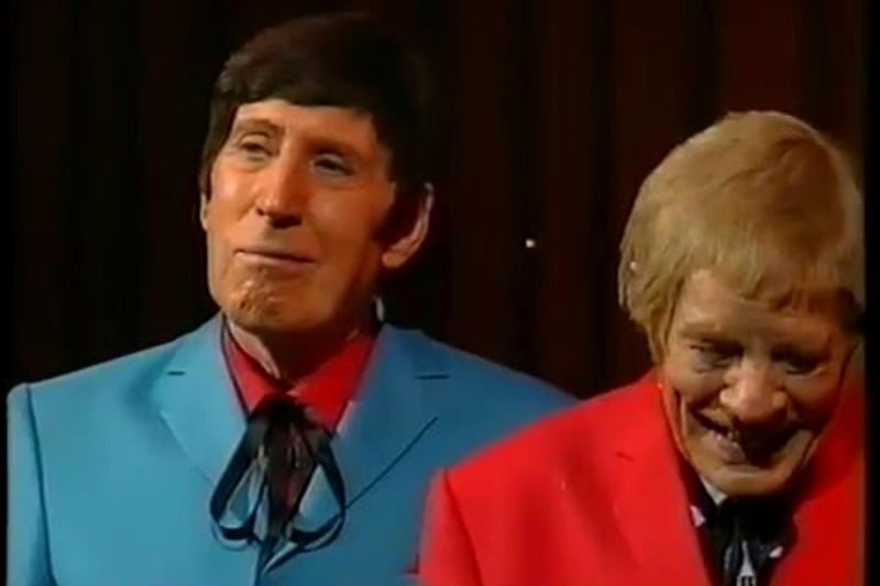 Francie and Josie were played by the late comedians Rikki Fulton and Jack Milroy with the duo being synonymous with the Pavilion. 