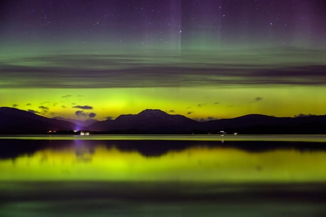If you're near Glasgow, Loch Lomond is a good place to head to if you want to see the Northern Lights thanks to its lower light pollution.