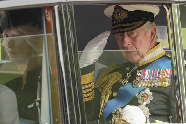 King Charles III has the task of preserving a 1,000-year-old monarchy that his mother nurtured for seven decades but faces an uncertain future. (AP Photo/Martin Meissner, Pool, File)