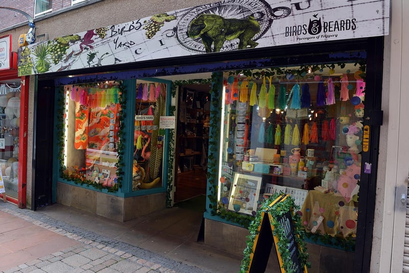 Bird’s Yard on Chapel Walk is an independently-run shop, which many readers would like to see more of. They sell prints, candles, gifts, and clothes, just off the high street in the city centre.