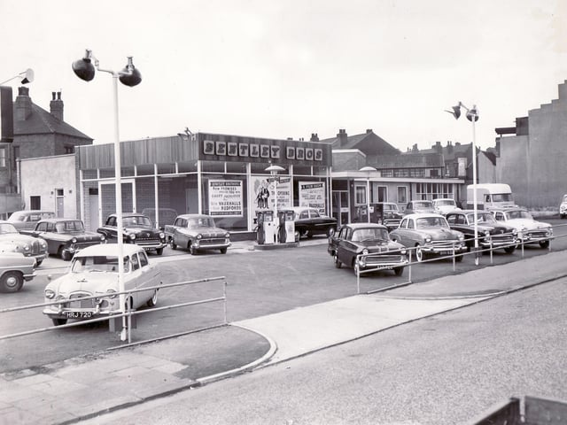 The new Bentley Brothers premises on St Mary's Road, Sheffield, in May 1958