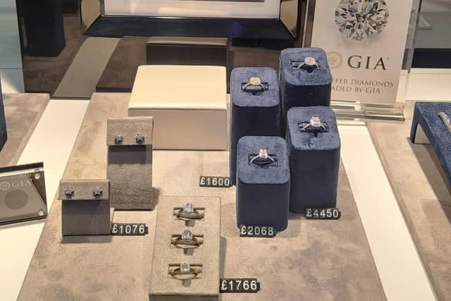 The new store in Meadowhall sells a range of Jewellery that can be customised as part of a unique shopping experience