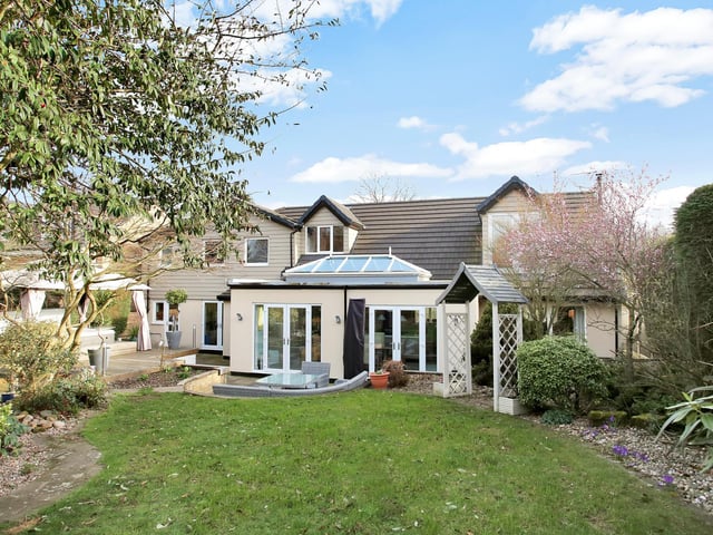 Landscaped to an excellent standard, with two spacious paved patios perfect for entertaining.