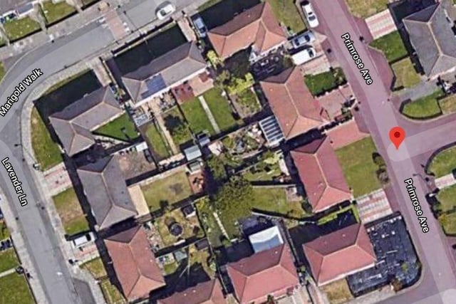 Gardens in Primrose have an average size of 200.9 square metres.