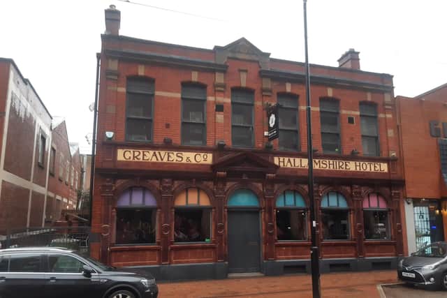 Historic Sheffield city centre pub Hallamshire Hotel due to reopen ...