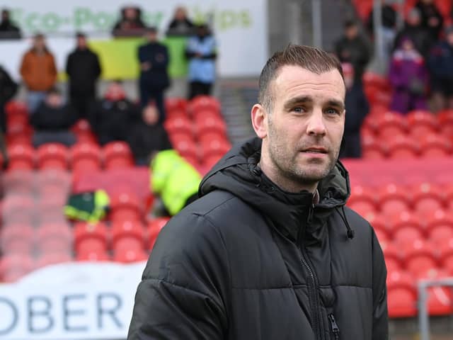 Tommy Spurr pictured at Doncaster Rovers' match against Sheffield Wednesday at the Eco-Power Stadium in February.
