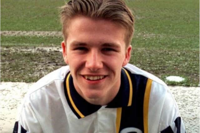 David Beckham scored directly from a corner against Doncaster Rovers.