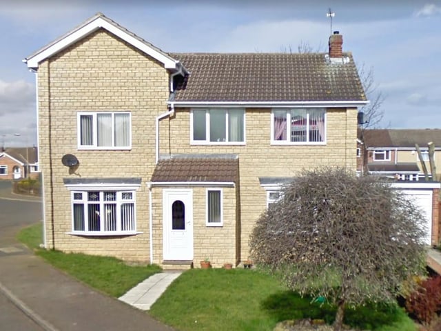 In the North-East, the English average house price in November 2020 of £266,742 could get you this seven-bedroom, detached home on Augustus Drive, Bedlington, on the market with Pattinson Estate Agents for £265,000.