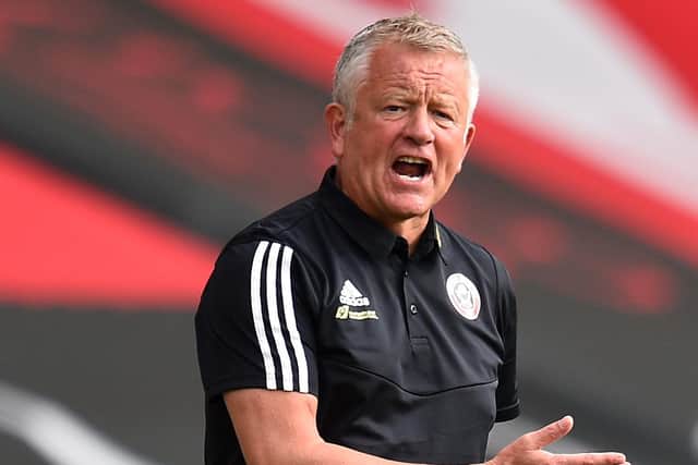 Sheffield United manager Chris Wilder has the chemistry right in Sheffield United's dressing room, says Oli McBurnie: Glyn Kirk/PA Wire.
