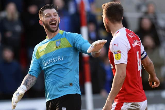 Sheffield Wednesday goalkeeper Keiren Westwood. Photo: Steve Ellis.