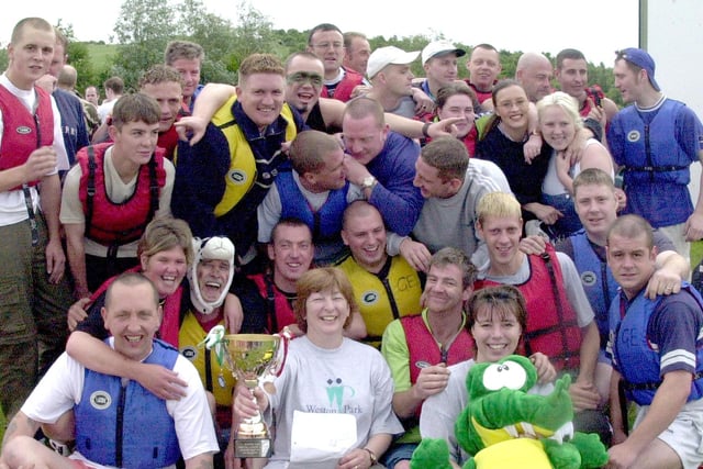 The Sheffield Dragon Boat Race 1999 winners, Watership Down