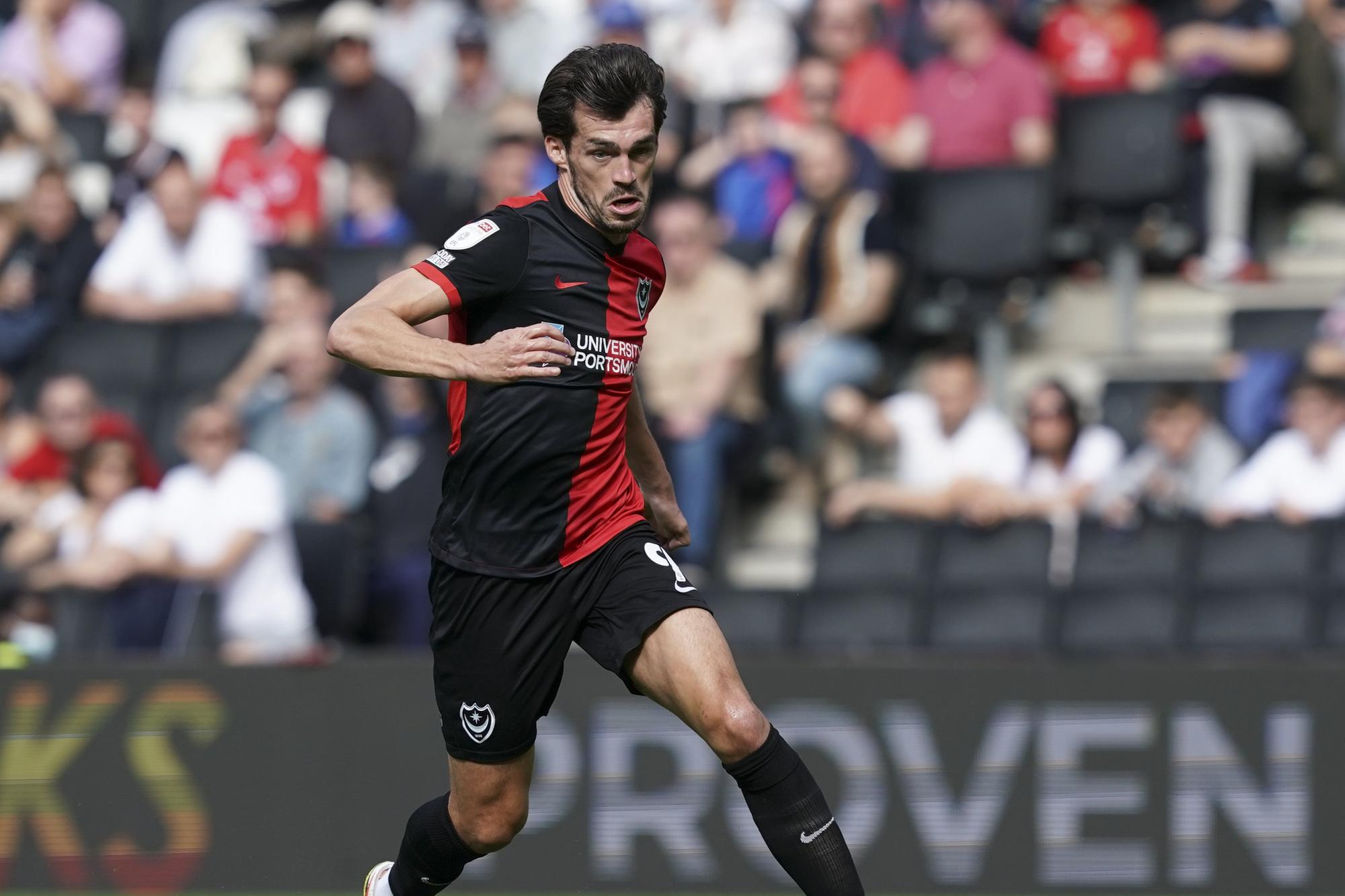 John Marquis was replaced by Ellis Harrison on 77 minutes against MK Dons.  Picture: Jason Brown.