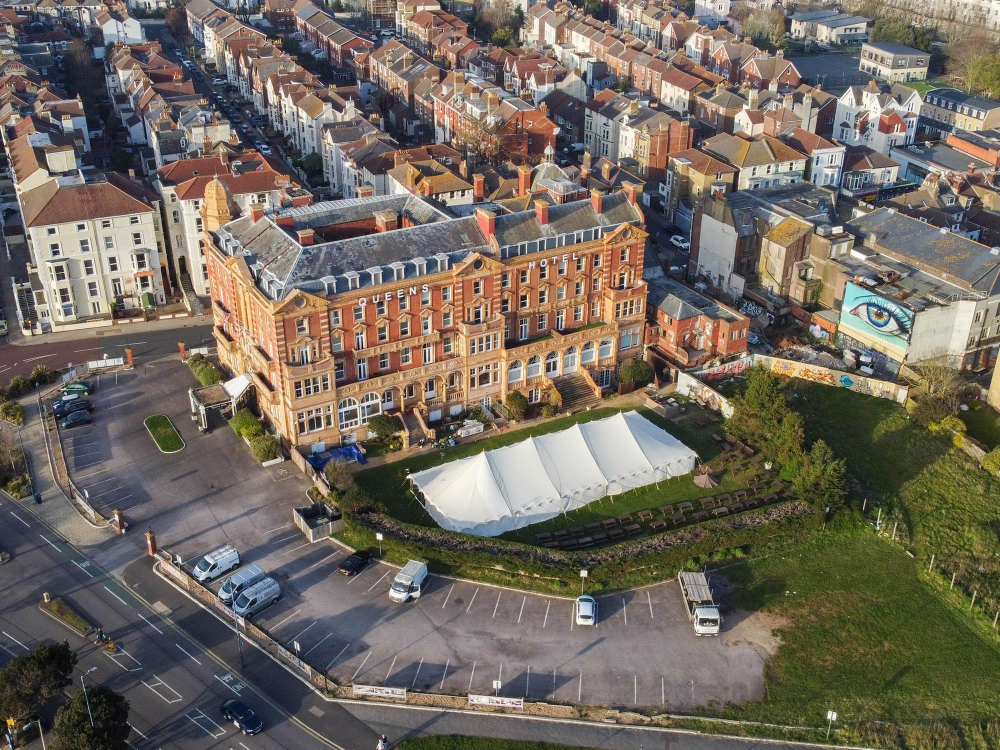The Queen's Hotel Picture: Solent Sky Services