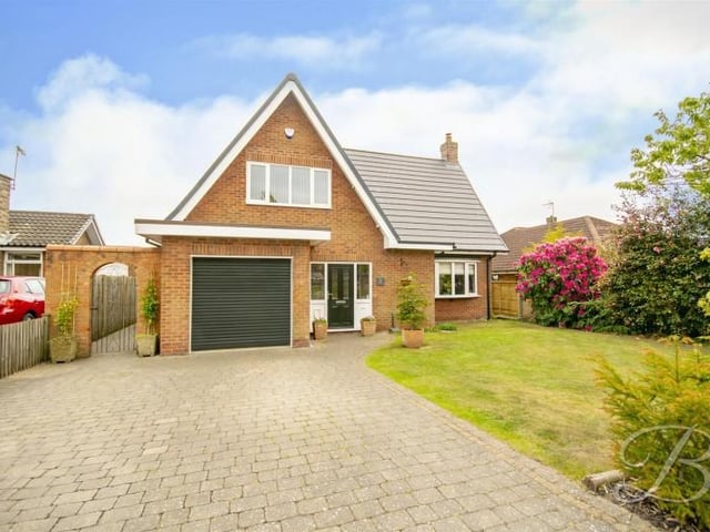 The front boasts a driveway which provides off street parking and access to the integral single garage.
