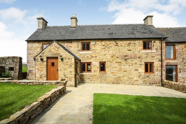 This three bedroom stone cottage has been recently refurbished to an "extremely high standard throughout". Marketed by Bagshaws Residential, 01629 347955.