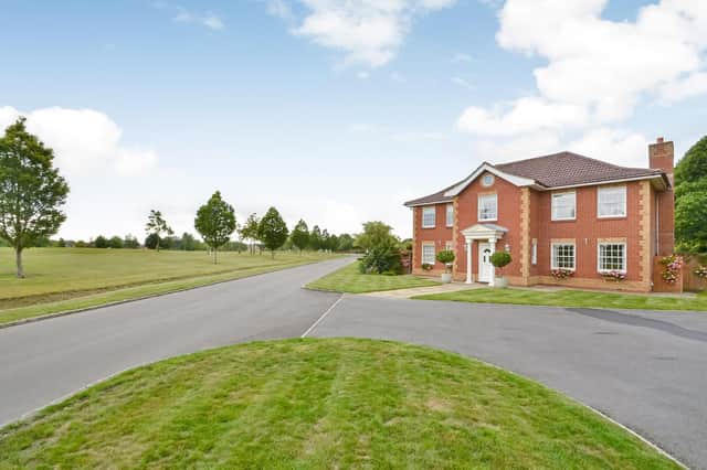 Family home on the edge of Skylark Meadows Golf Course in Whiteley has gone on sale.