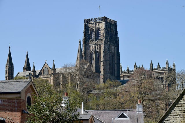 Third in the list is DH1, covering Durham and Durham Cathedral, with an average house price of £220,851.