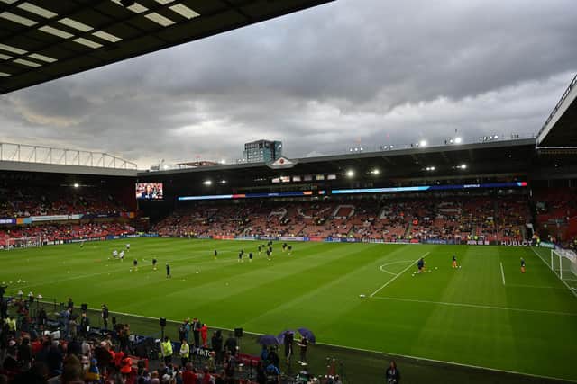 Bramall Lane, the home of Sheffield United: JUSTIN TALLIS/AFP via Getty Images