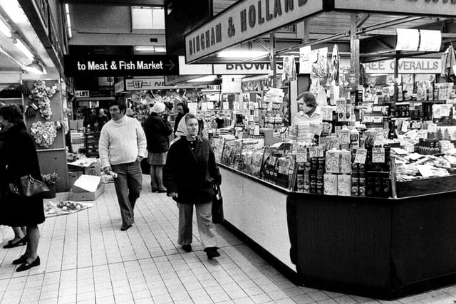 Shopping for bargains in the market. Picture Sheffield