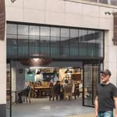 An artist's impression of what the new Sheffield Plate food hall at Orchard Square will look like