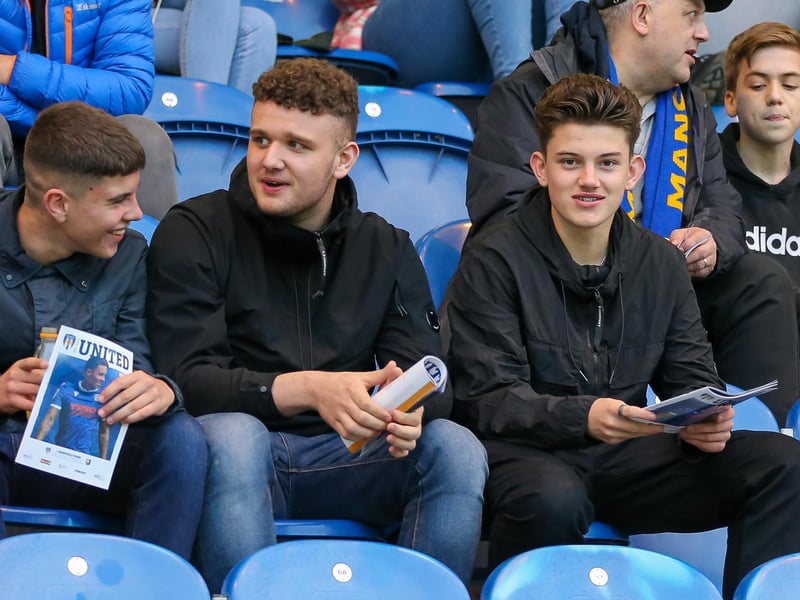 Stags fans at Colchester