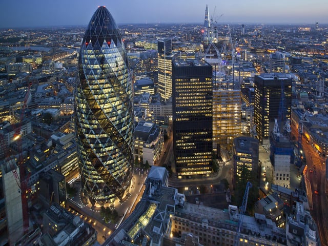 The City of London was third on the list, recording an annual change of 18.6 per cent. In November 2019 the average house price was £772,325, in November 2020 it was £916,239.