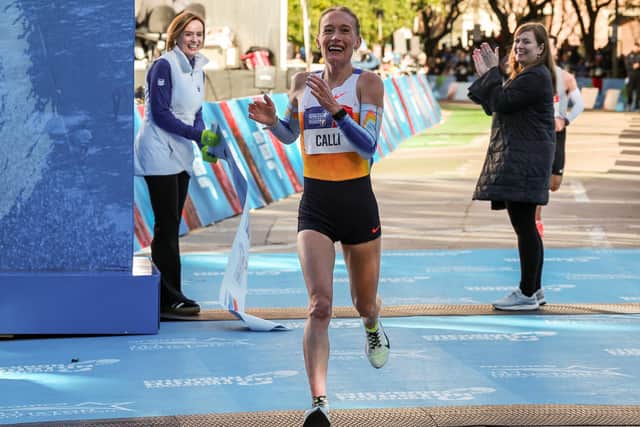 Superwoman Calli faces motherhood challenge