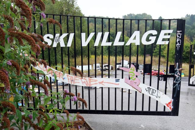 The Ski Village opened in 1988 but was destroyed by fire in 2012 and has suffered repeated arson attacks.