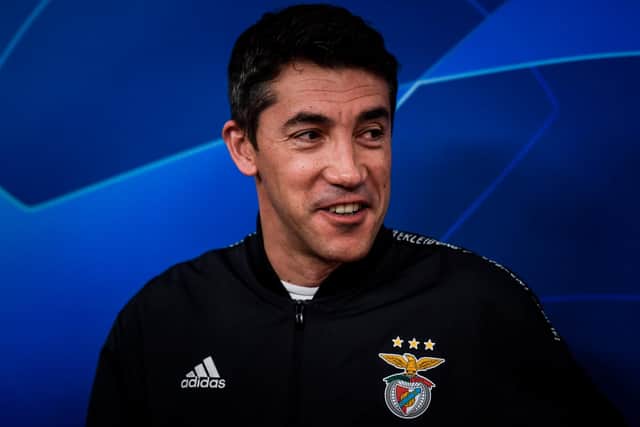 Former Benfica coach Bruno Lage is now manager of Wolverhampton Wanderers: PATRICIA DE MELO MOREIRA/AFP via Getty Images