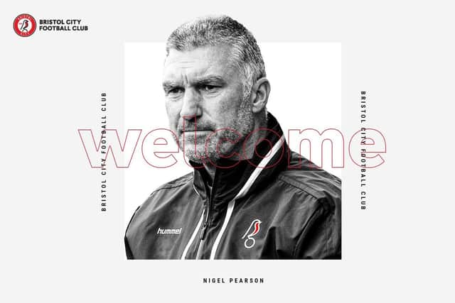 Former Sheffield Wednesday captain Nigel Pearson is the new Bristol City manager. (via @BristolCity)