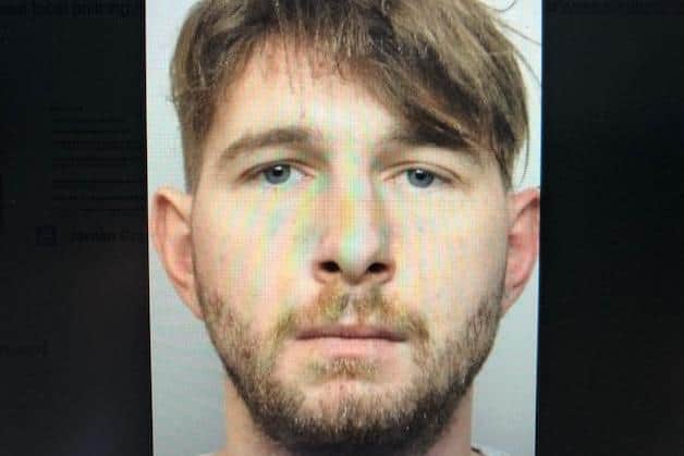 Pictured is Jordan Gray, aged 30, of Delves Avenue, Hackenthorpe, Sheffield, who was jailed for four-years after he admitted committing arson recklessly as to whether life would be endangered.