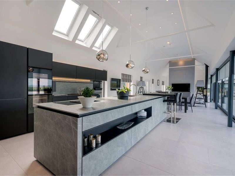 Kitchen area.