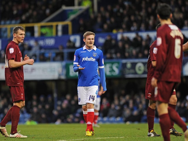 The central midfielder arrived on the south coast on loan from QPR in January 2013. However his only Blues appearance came as a sub in Pompey's 3-1 League One defeat to Hartlepool in the 12-13 season.
Picture: Sarah Standing (13225-4139)