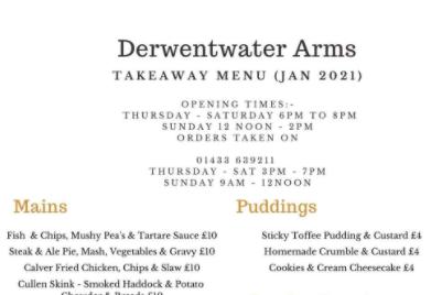 The Derwentwater Arms was suggested by reader Kat Keogh.