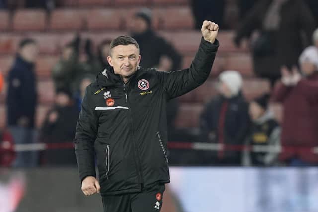 Sheffield United manager Paul Heckingbottom has pledged his team will show strength in the face of adversity: Andrew Yates / Sportimage