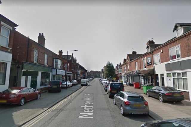 There were 14 more cases of burglary reported near Nether Hall Road, in the busy Town Centre.