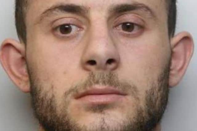 Pictured is Emanuel Marku, aged 22, of Arbourthorne Road, Sheffield, who was sentenced at Sheffield Crown Court to 15 months of custody after he pleaded guilty to producing the class B drug cannabis following a police raid at a property on Arbourthorne Road that uncovered 109 cannabis plants.

 

Emanuel Marku was sentenced at Sheffield Crown Court on July 22, 2022, to 15 months of custody.