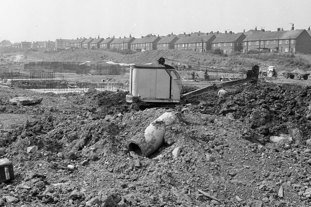 A scene from 1965. This £3,290 housing scheme at Gilley Law would eventually provide homes for 889 Sunderland families. Were you among them?