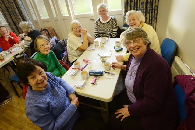Members at the Over 60's friendly group at St Luke's Neighbourhood Trust six years ago. Do you recognise anyone in the photo?