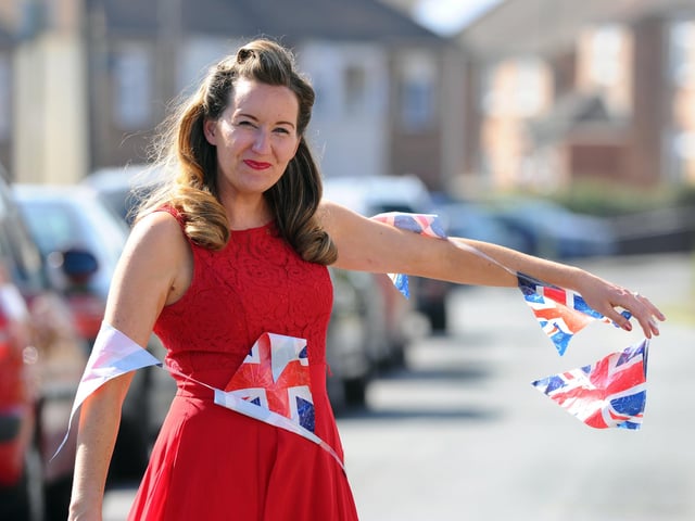 We still managed to celebrate the 75th anniversary of VE Day despite lockdown - at a safe social distance of course!