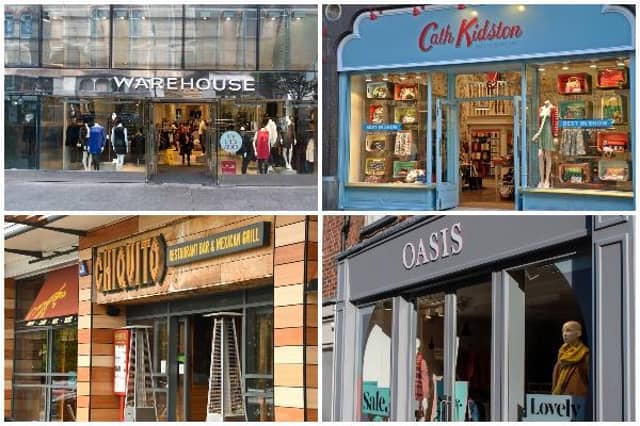 Shops and restaurants