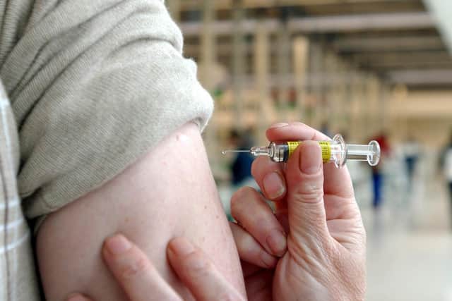 A Pfizer vaccine has shown to be 90 per cent effective against Covid-19 in trials. Photo credit: Myung Jung Kim/PA Wire