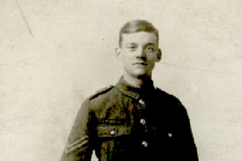 A plaque has been put in place to remember four brothers, killed in World War One, including George Harry Pridmore, pictured.