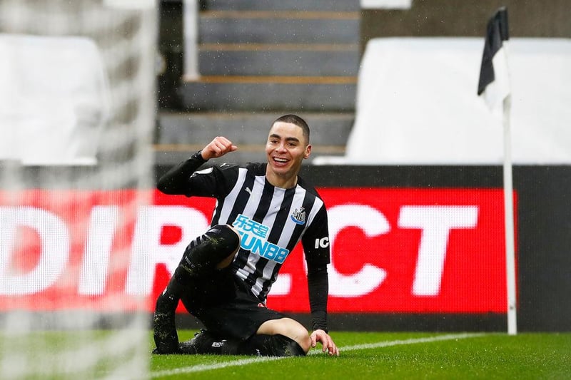 Not by any stretch does a central midfield role suit Almiron. Essentially, he’s being sacrificed in this system but that, in itself, is a huge compliment to the energy, effort and endeavor he brings to the team.