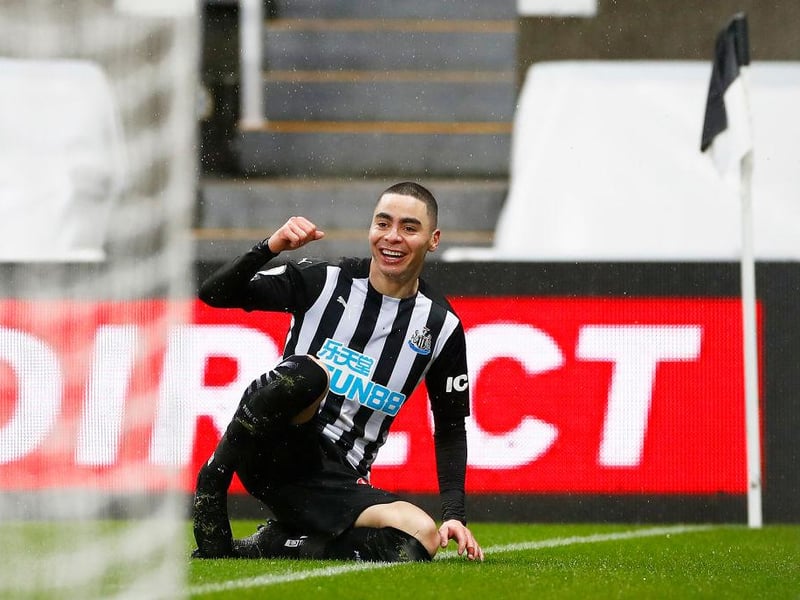 Not by any stretch does a central midfield role suit Almiron. Essentially, he’s being sacrificed in this system but that, in itself, is a huge compliment to the energy, effort and endeavor he brings to the team.
