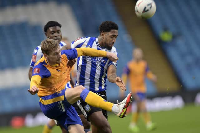 Sheffield Wednesday faced Mansfield Town in the FA Cup. (Steve Ellis)